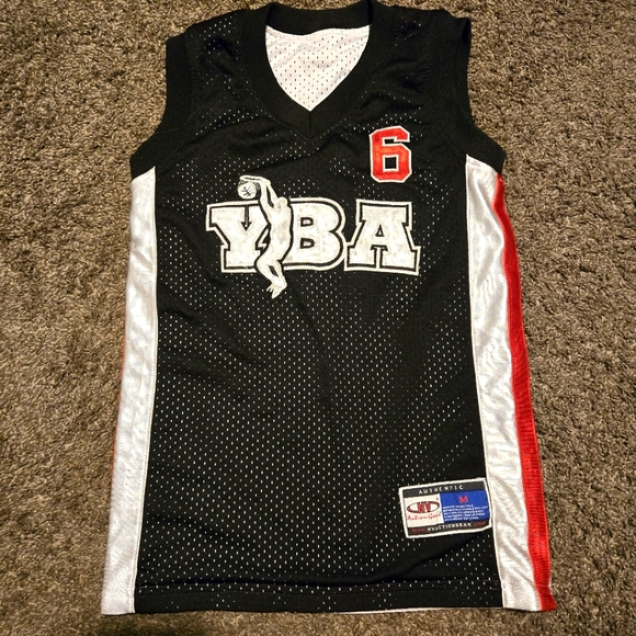 NV Action Gear Other - YBA NV Action Gear Youth reversible basketball jersey black&white #6 szM